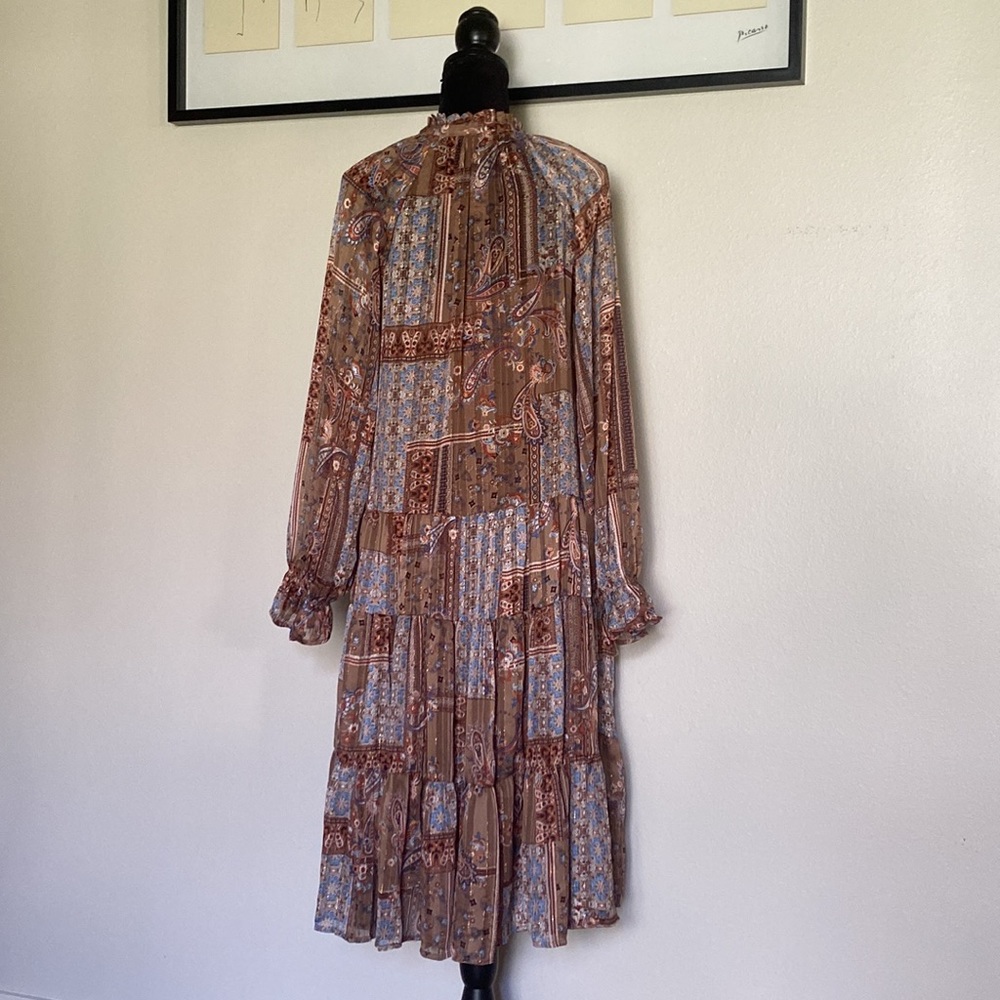 Blu Pepper Long Sleeve dress - Picture 3 of 9
